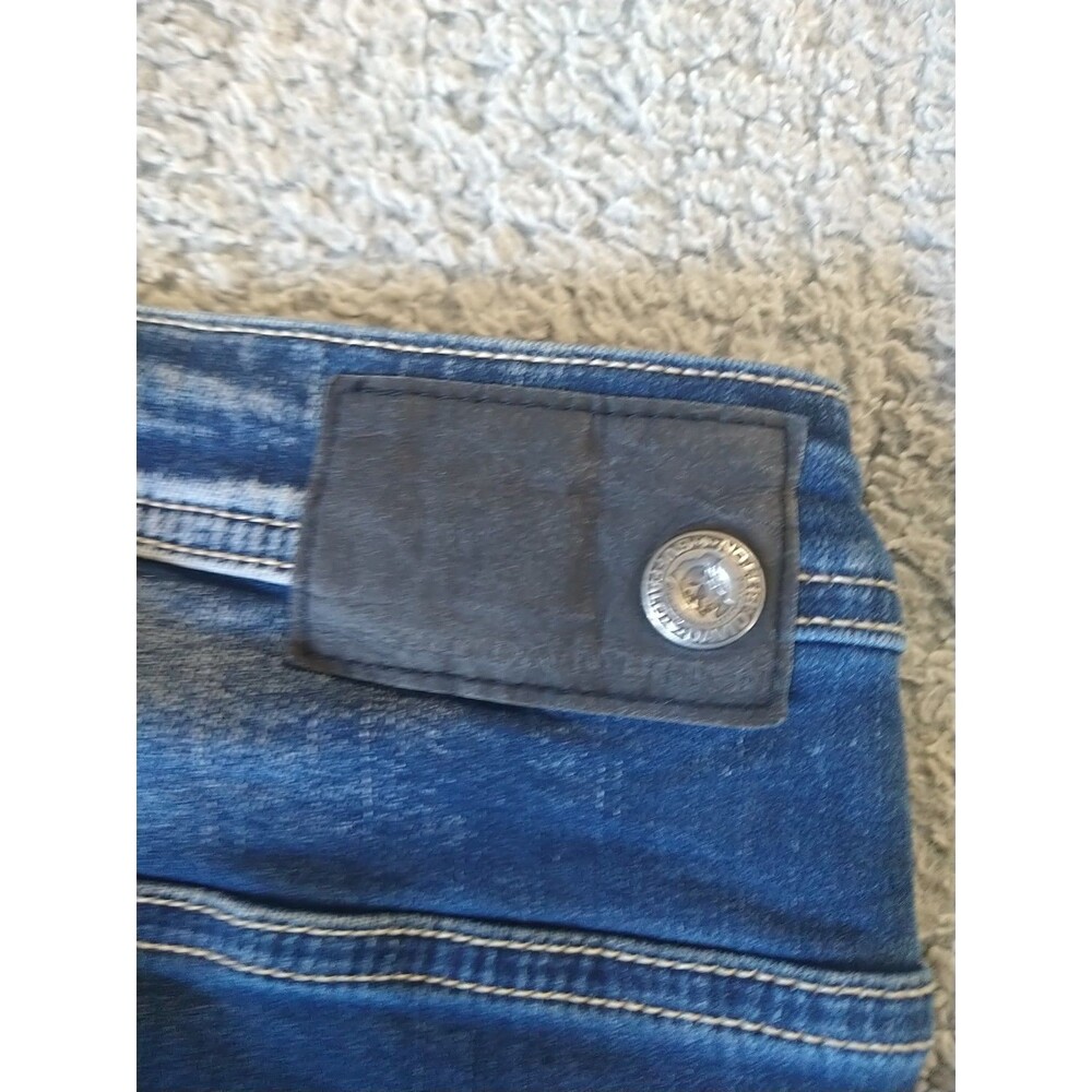 David Bitton Mens Jeans 40/32 Distressed Y2k - Picture 9 of 9